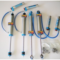 King shocks toyota landcruiser 2 inch lift with compression adjusters