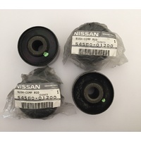 Genuine Nissan Front Radius Arm To Diff Bushes Suit GQ GU Rubber set of 4 